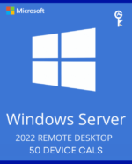 Windows Server 2022 Remote Desktop Services – 50 Device CALs Certificate