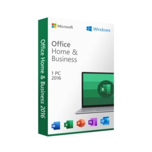 Microsoft Office 2016 Home and Business for Windows PC