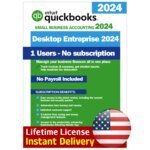 QuickBooks Desktop Enterprise Solutions 24 – Lifetime License 1 User
	QuickBooks Desktop Enterprise Solutions 24 – One-Time Purchase for 1 User