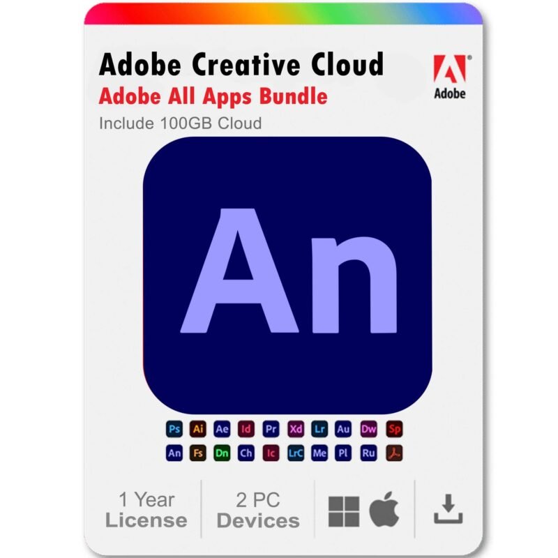 Adobe Creative Cloud _ 20+ creative apps Plus 100GB Storage _ 12-Month Subscription PC_Mac (1)