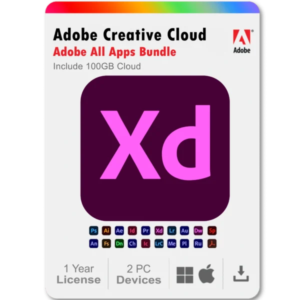 Adobe Creative Cloud | 20+ creative apps Plus 100GB Storage | 12-Month Subscription PC/Mac