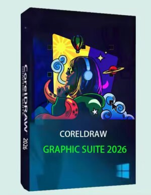 CorelDRAW Graphics Suite 2026 - Professional Vector Illustration and Graphic Design Software Lifetime License