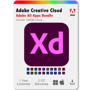 Adobe Creative Cloud | 20+ creative apps Plus 100GB Storage | 12-Month Subscription PC/Mac