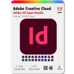 Adobe Creative Cloud | 20+ creative apps Plus 100GB Storage | 12-Month Subscription PC/Mac