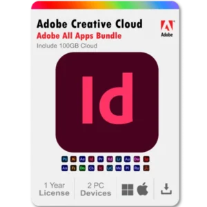 Adobe Creative Cloud | 20+ creative apps Plus 100GB Storage | 12-Month Subscription PC/Mac