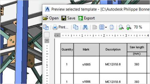 Create accurate drawings and data for fabrication